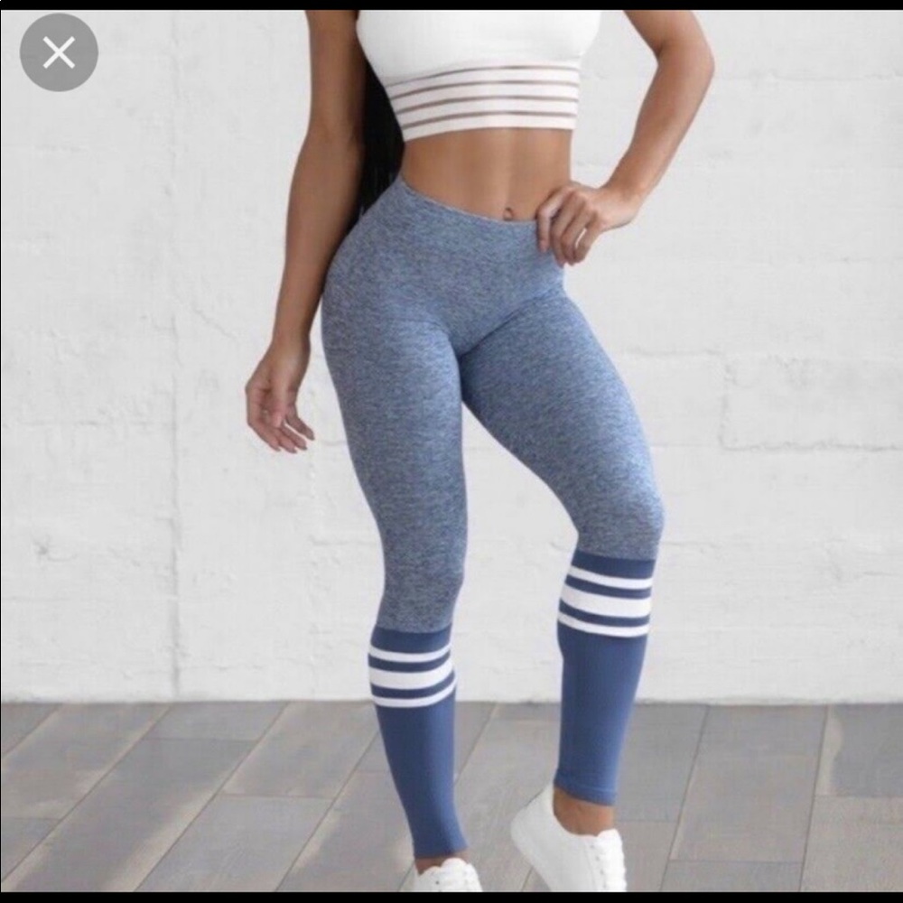 Bombshell Sportswear Sock Leggings Denim